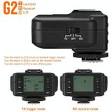 TRIOPO G2 Wireless Flash Trigger 2.4G Receiving / Transmitting Dual Purpose TTL High-speed Trigger for Nikon Camera