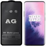 25 PCS AG Matte Frosted Full Cover Tempered Glass For OnePlus 6