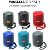 T&G TG519 TWS HiFi Portable Bluetooth Speaker Subwoofer Outdoor Wireless Column Speakers Support TF Card / FM / 3.5mm AUX / U Disk / Hands-free Call(Blue)