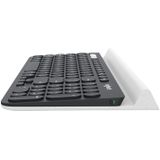 Logitech K780 Multi-device Bluetooth + Unifying Dual Mode Wireless Keyboard with Stand (Black)