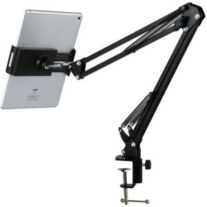 Universal 360 Degree Rotating Flexible Long Arm Lazy Phone Tablet Pad Holder Clip Bracket