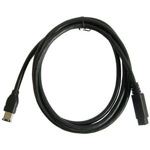 1.8m 9 Pin to 6 Pin 1394 FireWire Cable(Black)