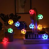 1m 10 LEDs Football Lantern String KTV Creative LED Decorative Light(Colors  Light)