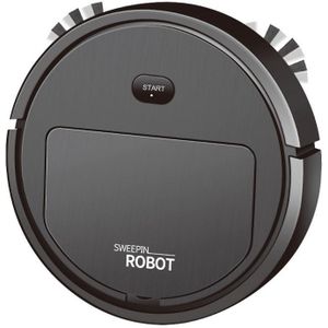 Household Automatic Smart Charging Sweeping Robot  Specification: 3 in 1?Black?