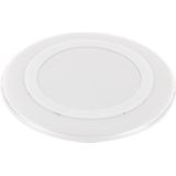 A1 Qi Standard Wireless Charging Pad  for iPhone 8 / 8 Plus / X &  Samsung / Nokia / HTC and Other Mobile Phones(White)