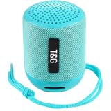 T&G TG129 Portable Wireless Music Speaker Hands-free with MIC  Support TF Card FM(Green)