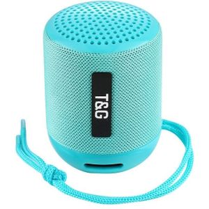 T&G TG129 Portable Wireless Music Speaker Hands-free with MIC  Support TF Card FM(Green)