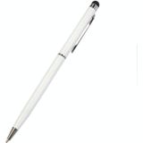 AT-18 3 in 1 Rotary Mobile Phone Touch Screen Handwriting Pen is Suitable for Apple / Huawei / Samsung(White)