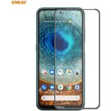 For Nokia X10 / X20 ENKAY Hat-Prince Anti-drop Full Glue Tempered Glass Full Screen Film Anti-fall Protector