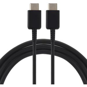 33W 6A USB-C / Type-C Male to USB-C / Type-C Male Fast Charging Data Cable for Samsung Galaxy Note 10  Cable Length: 1m (Black)