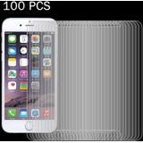 100 PCS for iPhone SE 2020 / 8 / 7 / 6 / 6S 0.26mm 9H Surface Hardness 2.5D Explosion-proof Tempered Glass Non-full Screen Film