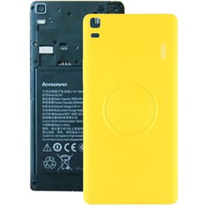 Battery Back Cover for Lenovo K30 Note(Yellow)