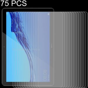 75 PCS 0.26mm 9H Surface Hardness Explosion-proof Tempered Glass Film for Huawei MediaPad T5 10.1