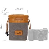 S.C.COTTON Liner Bag Waterproof Digital Protection Portable SLR Lens Bag Micro Single Camera Bag Photography Bag  Colour: Gray S