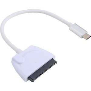 USB-C / Type-C To 22 Pin SATA Hard Drive Adapter Cable Converter  Total Length: about 23cm