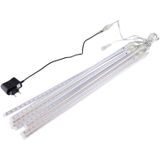 50cm 8 Tubes DIP Meteor Rain Light  LED Decorative Light  Tube Diameter: 1.2cm  AC 100-240V  US  EU Plug Optional(Blue Light)