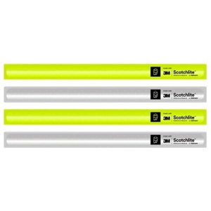 4 PCS Original Xiaomi Scotchlite Reflective Wristband Safety Reflective Wrist Belt