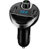 T20 Car Fm Transmitter Handsfree Car Kit Audio Receiver for Music Lcd Mp3 Player Dual USB Car Charger
