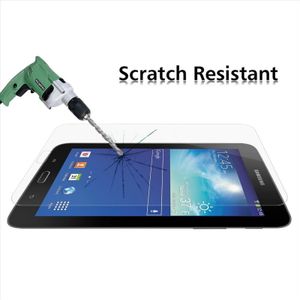 0.4mm 9H+ Surface Hardness 2.5D Explosion-proof Tempered Glass Film for Galaxy Tab 3 Lite T110 / T111 / T113