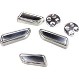 6 in 1 Car Seat Adjustment Button Decorative Sticker for Tesla Model 3