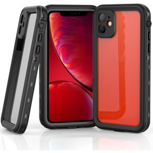 For iPhone 11 RedPepper Shockproof Waterproof PC + TPU Protective Case(Black)