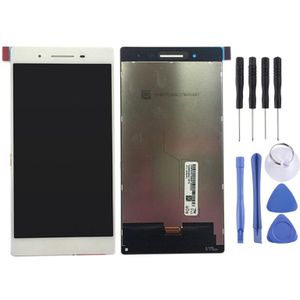 LCD Screen and Digitizer Full Assembly for Lenovo Tab 4 TB-7504X / Tab 4 TB-7504N(White)