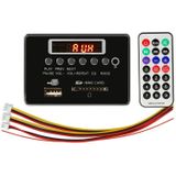 Car 5V Audio MP3 Player Decoder Board FM Radio SD Card USB AUX  with Bluetooth / Remote Control (Black)