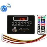 Car 5V Audio MP3 Player Decoder Board FM Radio SD Card USB AUX  with Bluetooth / Remote Control (Black)