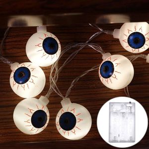 2.5m Ghost Eyes Design Halloween Series LED String Light  20 LEDs 3 x AA Batteries Box Operated Party Props Fairy Decoration Night Lamp