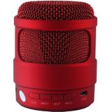T&G TG605 Portable Stereo Wireless Bluetooth V5.0 Speaker  Built-in Mic  Support Hands-free Calls & TF Card & U Disk & AUX Audio & FM(Red)