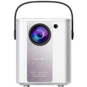 C500 Portable Mini LED Home HD Projector  Style:Android Version(White)