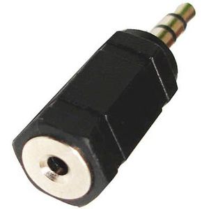 3.5mm Male to 2.5mm Female Audio Adapter(Black)