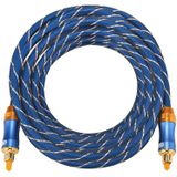 EMK LSYJ-A 8m OD6.0mm Gold Plated Metal Head Toslink Male to Male Digital Optical Audio Cable