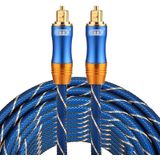 EMK LSYJ-A 8m OD6.0mm Gold Plated Metal Head Toslink Male to Male Digital Optical Audio Cable