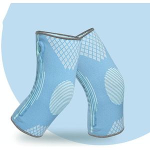 Sports Knee Pads Training Running Knee Thin Protective Cover  Specification: L(Peacock Blue )