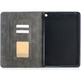 For Amazon Kindle Fire HD8 (2020) Rhombus Texture Horizontal Flip Magnetic Leather Case with Holder & Card Slots(Grey)