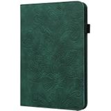 For Samsung Galaxy Tab S2 9.7 T810/T815 Lace Flower Embossing Pattern Horizontal Flip Leather Case with Holder & Card Slots & Wallet & Photo Frame(Green)