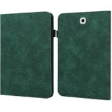 For Samsung Galaxy Tab S2 9.7 T810/T815 Lace Flower Embossing Pattern Horizontal Flip Leather Case with Holder & Card Slots & Wallet & Photo Frame(Green)