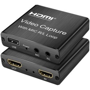 HD 1080P 4K HDMI Video Capture Card HDMI to USB 2.0 Video Capture Box