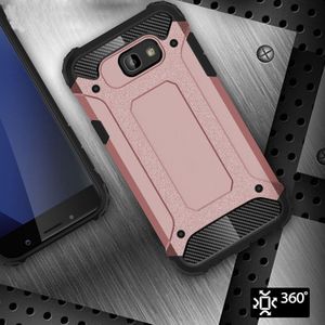 For Galaxy A5 (2017) / A520 Tough Armor TPU + PC Combination Case (Rose Gold)