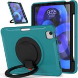 Shockproof TPU + PC Protective Case with 360 Degree Rotation Foldable Handle Grip Holder & Pen Slot For iPad Air 4 10.9 / Pro 11 2021 / 2020 / 2018(Blue)