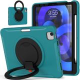 Shockproof TPU + PC Protective Case with 360 Degree Rotation Foldable Handle Grip Holder & Pen Slot For iPad Air 4 10.9 / Pro 11 2021 / 2020 / 2018(Blue)