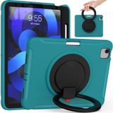 Shockproof TPU + PC Protective Case with 360 Degree Rotation Foldable Handle Grip Holder & Pen Slot For iPad Air 4 10.9 / Pro 11 2021 / 2020 / 2018(Blue)