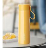 FANJANE Herinnering drinken Smart Thermos Cup (Geel)