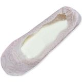 Summer  Girl Silica Gel Lace Boat Socks Invisible Cotton Sole Non-slip Antiskid Slippers Anti-Slip Sock(Pink)