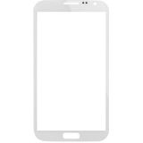 10 PCS Front Screen Outer Glass Lens for Samsung Galaxy Note II / N7100(White)