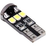 2 PCS T10/W5W/194/501 1.5W 90LM 6000K 9 SMD-3528 LED Bulbs Car Reading Lamp Clearance Light with Decoder  DC 12V