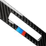 Car Tricolor Carbon Fiber Seat Memory Button Decorative Sticker for BMW 5 Series G38 528Li / 530Li / 540Li 2018