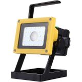 30W 2500LM SMD 5730 + T6 Handheld Floodlight Lamp  IP65 Waterproof 22 LED  AC 100-250V(White Light)