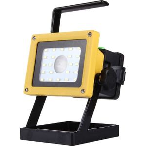 30W 2500LM SMD 5730 + T6 Handheld Floodlight Lamp  IP65 Waterproof 22 LED  AC 100-250V(White Light)